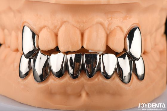comprare Corona resistente agli abrasivi dentali Full Metal, FMC Metallico per la riabilitazione orale fabbricazione online