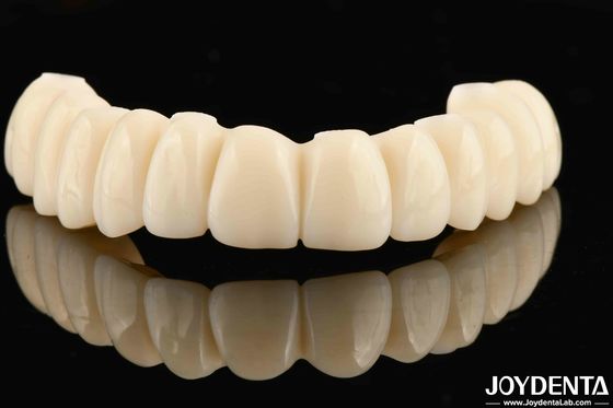 Ponte ibrida in zirconia a base di ti personalizzabile con eccellente durata e buona biocompatibilità